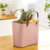 Rotho Multibag Albula Style 25L úložná krabica, Meadow Rose