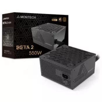 Montech BETA 2 80 PLUS Bronze napájací zdroj, ATX 3.1 - 550 Watt, čierny