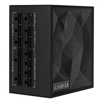 Lian Li SX Series 80 PLUS Platinum napájací zdroj, plne modulárny, PCIe 5.1, ATX 3.1 - 1200 Watt, čierny