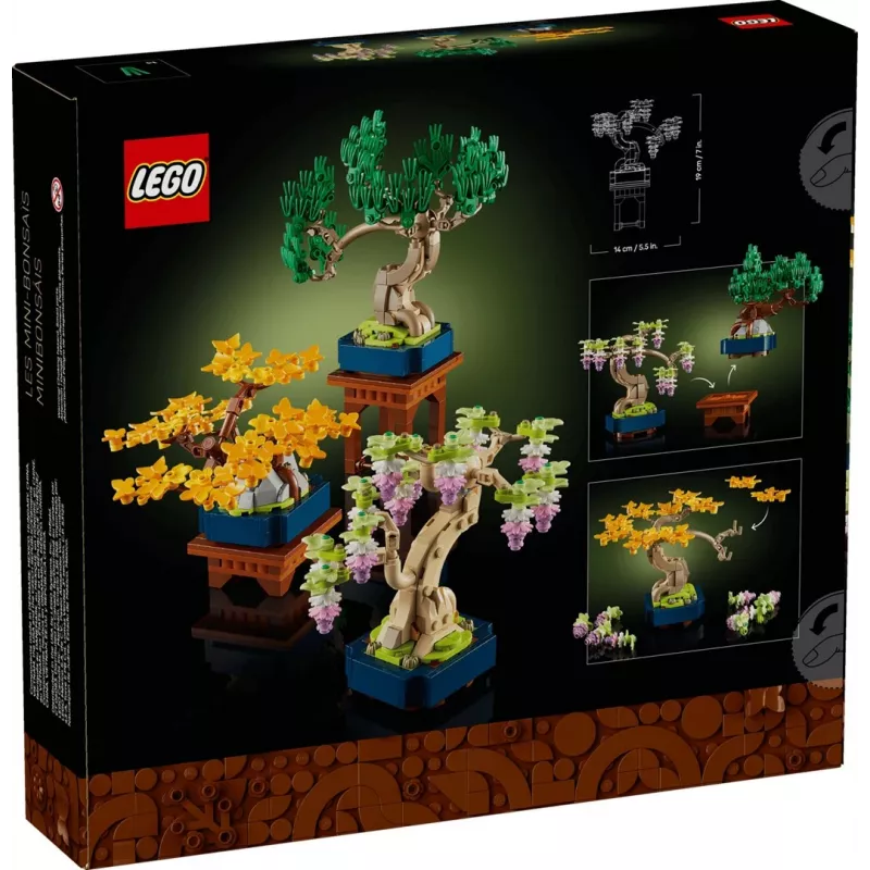 LEGO 10373 Botanical Collection malé bonsaje