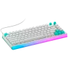 Logitech G512 X 75 mechanická herná klávesnica - biela - US International - drôtová USB