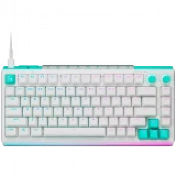 Logitech G512 X 75 mechanická herná klávesnica - biela - US International - drôtová USB