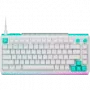 Logitech G512 X 75 mechanická herná klávesnica - biela - US International - drôtová USB