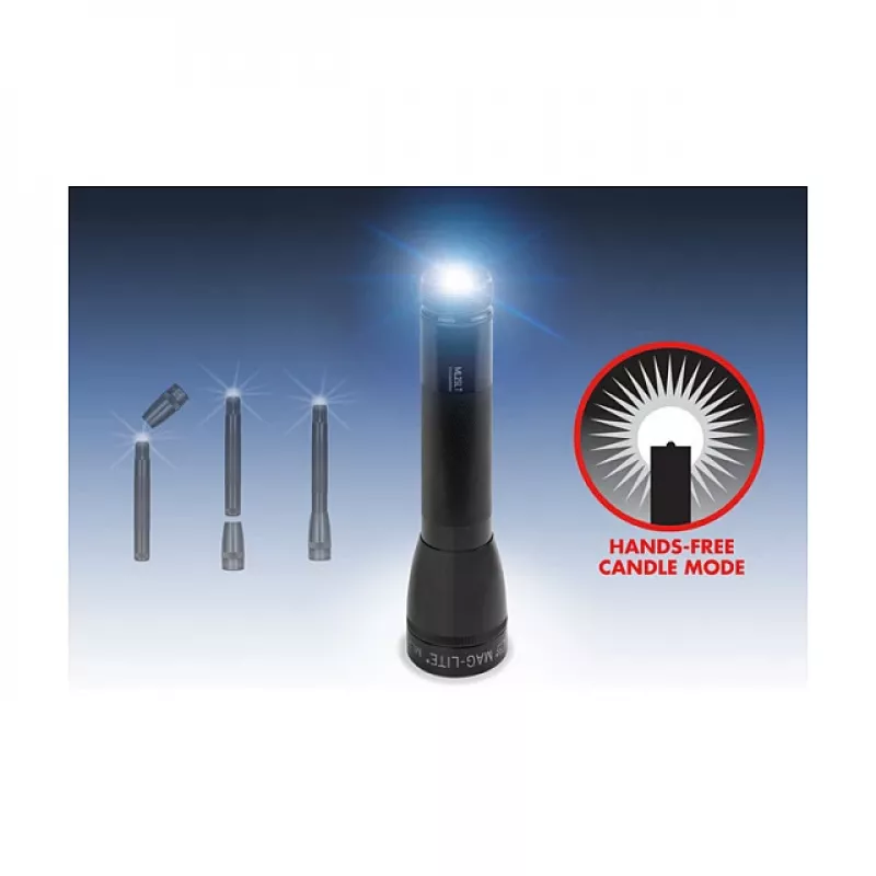 Maglite ML25LT 3 C-Cell LED baterka, čierna, 177 lumenov