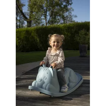 Smoby Rocker Cat Blue detské hojdacie kreslo