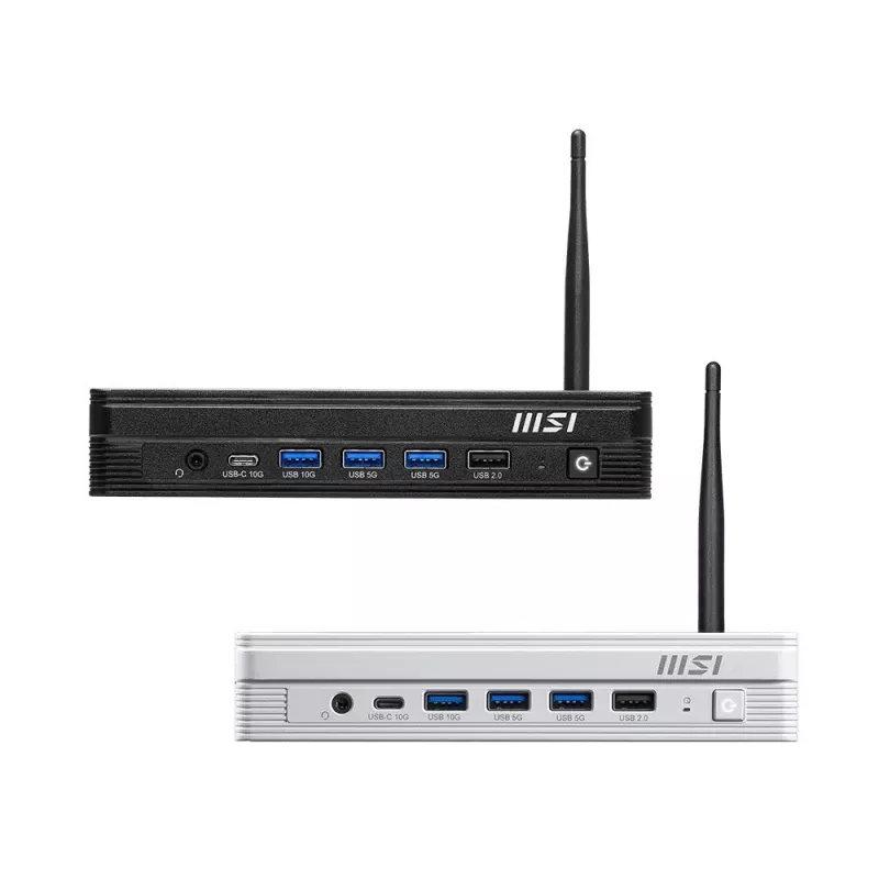MSI PRO DP10 A14MG-001EU stolový mini PC, Intel Core i7-14700, 16GB DDR5, 1TB SSD, Windows 11 Pro, čierny