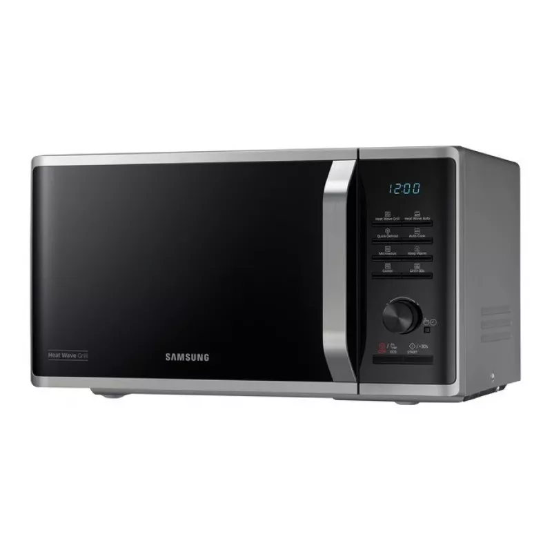 Samsung mikrovlnná rúra MG23K3575AS/EO 23L 800W gril strieborná/čierna