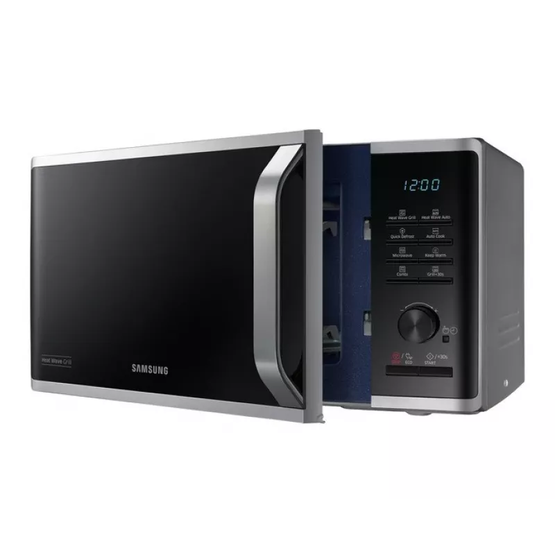 Samsung mikrovlnná rúra MG23K3575AS/EO 23L 800W gril strieborná/čierna