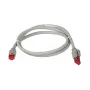 EFB-Elektronik RJ45 patch kábel Cat.7 S/FTP LSZH sivý 2m