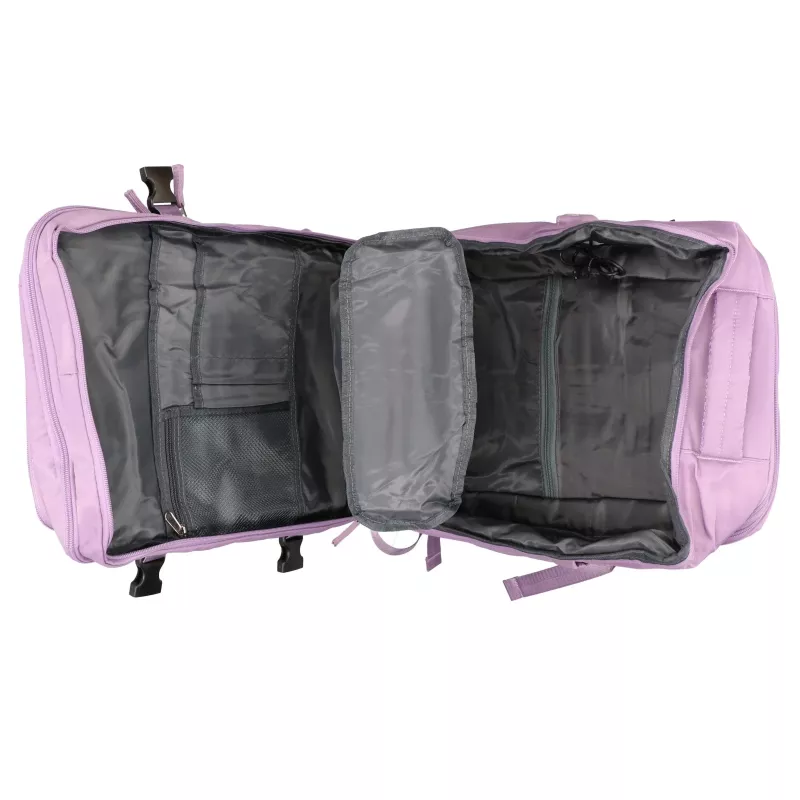 EXTRALINK Black Forest KM01 kabínový batoh 40x30x20 cm - ružový