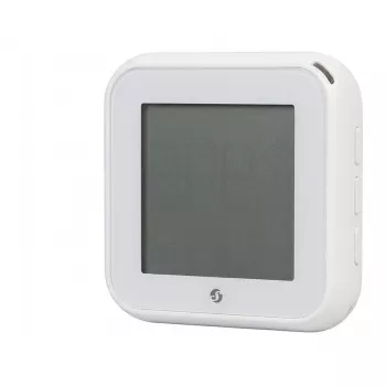 Shelly BLU H&T Display ZB teplotný a vlhkostný senzor s E-Paper displejom, Zigbee 3.0, Bluetooth 5.0, biela