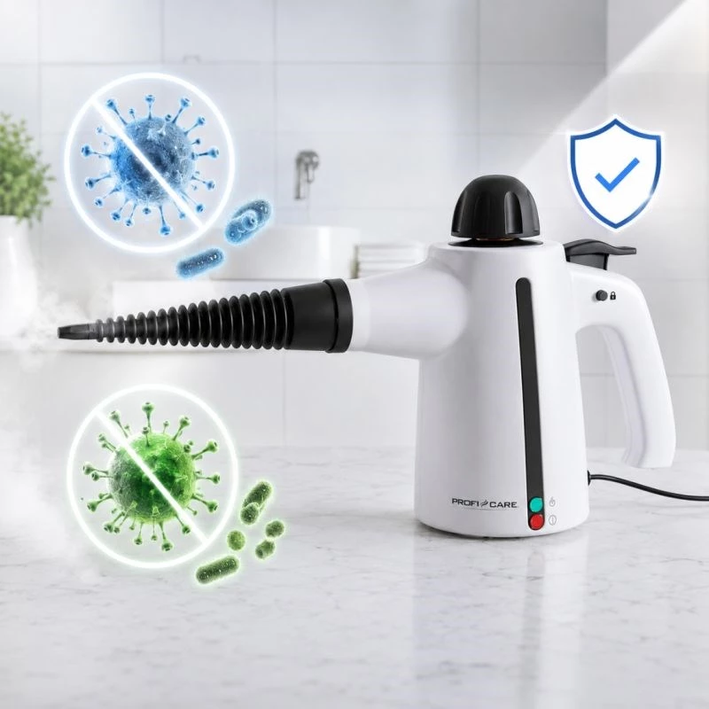 PROFICARE PC-DR 3145 parný čistič, 1000 W, 250 ml, 3,5 bar