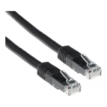EFB-Elektronik RJ45 Patch kábel Cat.5e S/UTP PVC Dätwyler 5502 TM11 čierny 20m