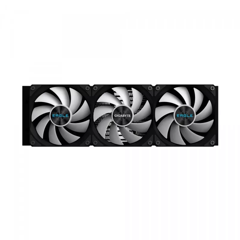 GIGABYTE EAGLE 360 AIO kvapalinový CPU chladič, 360mm radiátor, 3x 120mm ventilátory, ARGB, LGA1700/AM5