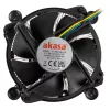 Akasa AK-CC6606BP01 Low Profile CPU chladič - Sockel LGA 1700, 63,2 mm vysoký, 92-mm ventilátor, čierny