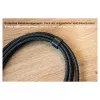 GoodConnections USB-C 4.0 (ST-ST) 1m Spletaný kábel 100W 8K 30Hz antracit