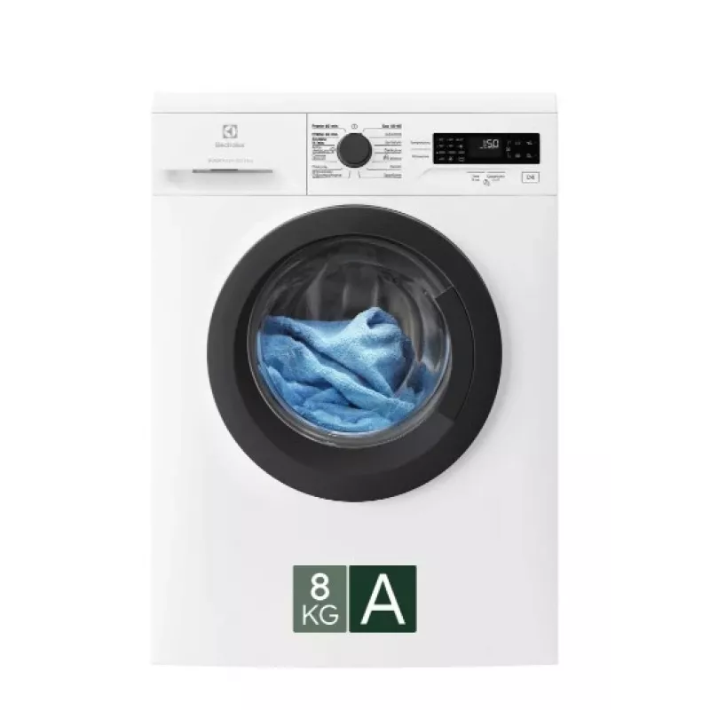 Electrolux EWZF528BP práčka s predným plnením, 8 kg, 1200 ot/min, biela