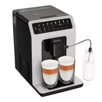 Krups Sensation plnoautomatický kávovar s mliečnym šľahačom EA910810