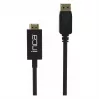 INCA DisplayPort to HDMI kábel 1,8 m 10,2 Gbit/s čierny