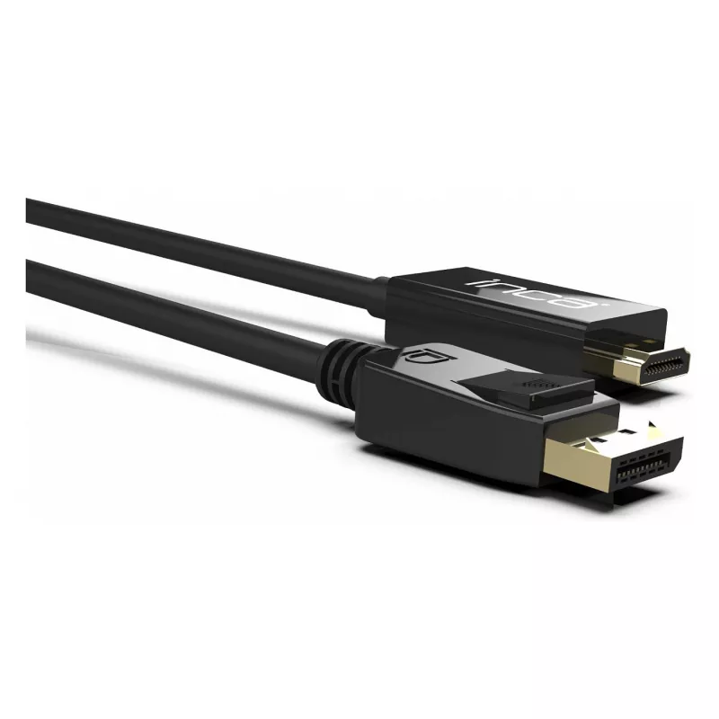 INCA DisplayPort to HDMI kábel 1,8 m 10,2 Gbit/s čierny