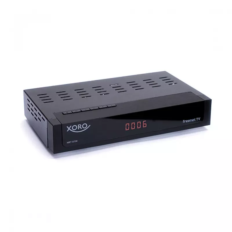Xoro HRT 8730 DVB-T/T2 Full HD prijímač, čierny