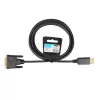 IBOX HDMI na DVI-D kábel FullHD 1080p 2m čierny