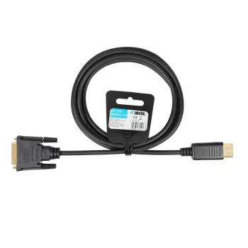 IBOX HDMI na DVI-D kábel FullHD 1080p 2m čierny