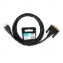IBOX HDMI na DVI-D kábel FullHD 1080p 2m čierny