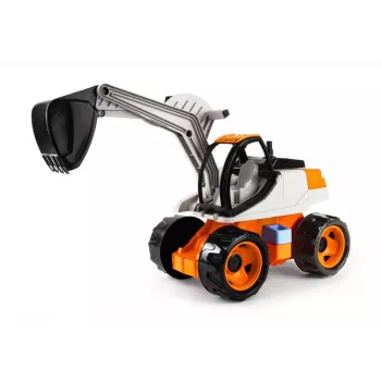 LENA Giga Trucks Bager 63 cm - hračkárske stavebné vozidlo