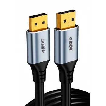 IBOX DisplayPort kábel 4K60Hz 2m čierny