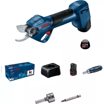 Bosch GGP 12V-25 Professional Sada akumulátorových nožníc na trávu 2x3,0 Ah
