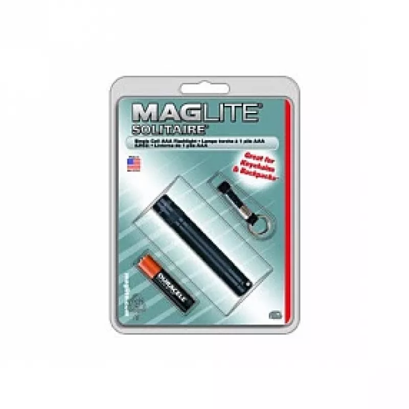 Maglite Solitaire Krypton Mini baterka čierna 37 lúmenov AAA