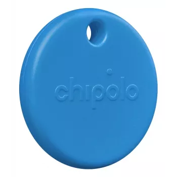 Chipolo POP Bluetooth tracker s vymeniteľnou batériou pre iOS a Android, modrý