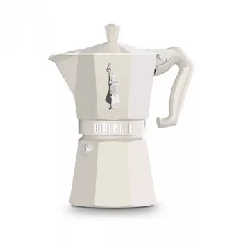 Bialetti MOKA EXCLUSIVE 6-šálkový kávovar na sporák krémový (9060)