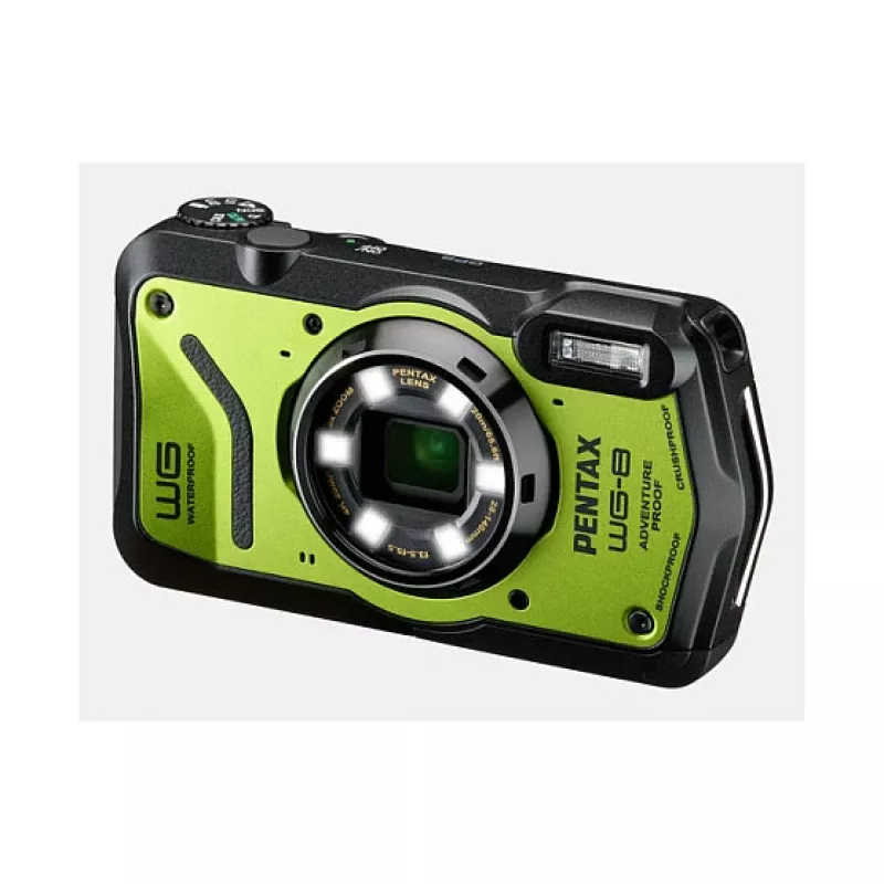 Pentax WG-8 Green USB-C podvodný a odolný fotoaparát