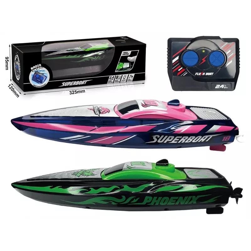 MADEJ R/C Speed Boat 2.4GHz RC čln s USB nabíjačkou