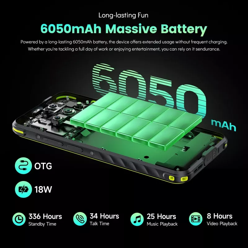 Ulefone Armor X31 6/128GB čierny odolný smartfón