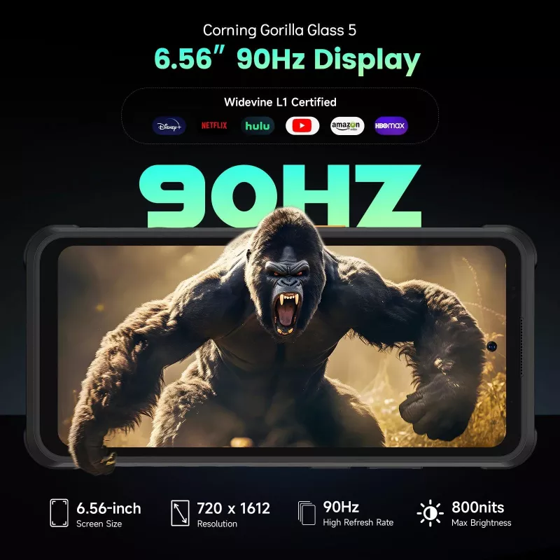 Ulefone Armor X31 6/128GB čierny odolný smartfón