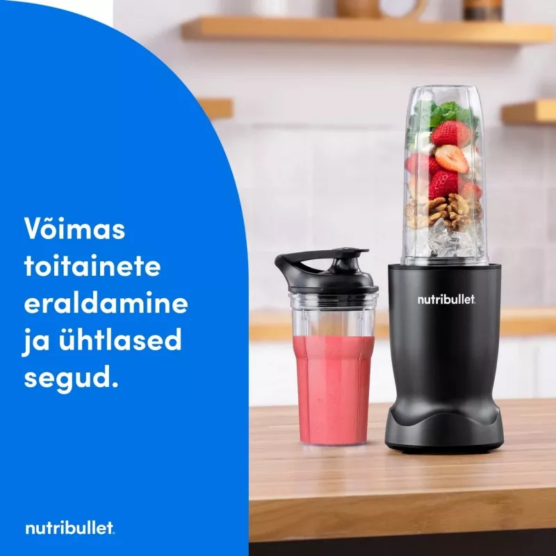 Nutribullet NBT1006MB Turbo 1000 W mixér, matná čierna