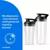 Nutribullet NBT1006MB Turbo 1000 W mixér, matná čierna