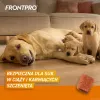 FRONTPRO tablety proti blchám a kliešťom pre psov (25-50 kg) - 3x 136 mg Afoxolaner žuvacie tablety