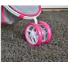 MILLY MALLY kočík pre bábiky Susie Prestige – ružová/sivá/biela