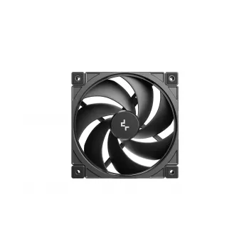 Deepcool FD12 V2 120mm čierny ventilátor do skrine, 4-Pin PWM, fluidné dynamické ložisko