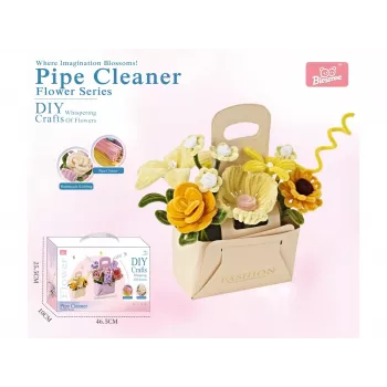 MADEJ DIY sada na tvorbu kytice - filcová sada pre deti od 6 rokov