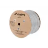 LANBERG SFTP Cat.5e 305m Solid Copper LSZH sieťový kábel sivý