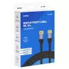 SAVIO CL-209 DisplayPort 2.1 kábel 1m čierny