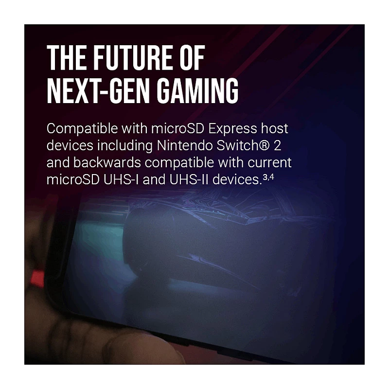 PNY 128GB microSDXC Express Card UHS-I U3 V30 A1 so SD adaptérom