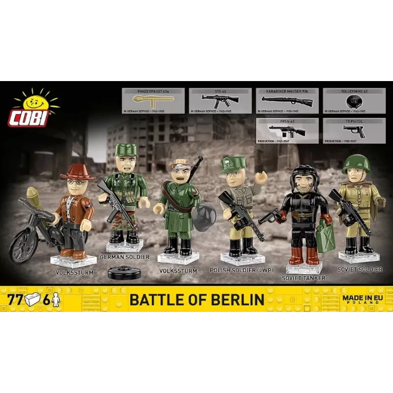 COBI Blocks Battle of Berlin 77 dielov