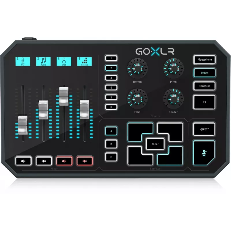 TC Helicon GO XLR – digitálny broadcast mixér / audio rozhranie pre streaming