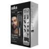 Braun MGK7491 17-in-1 Multi-Grooming Style Kit, čierna/strieborná, bezdrôtový, Li-Ion, 100 min výdrž